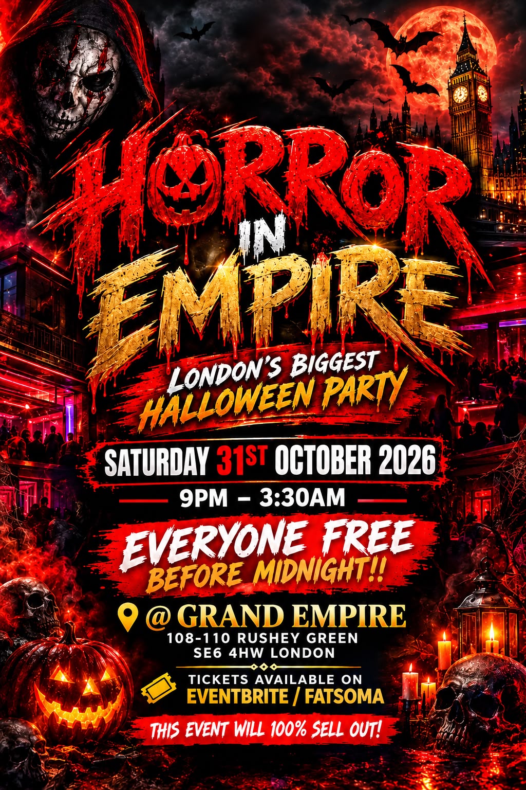 HORROR IN EMPIRE - EVERYONE FREE BEFORE MIDNIGHT