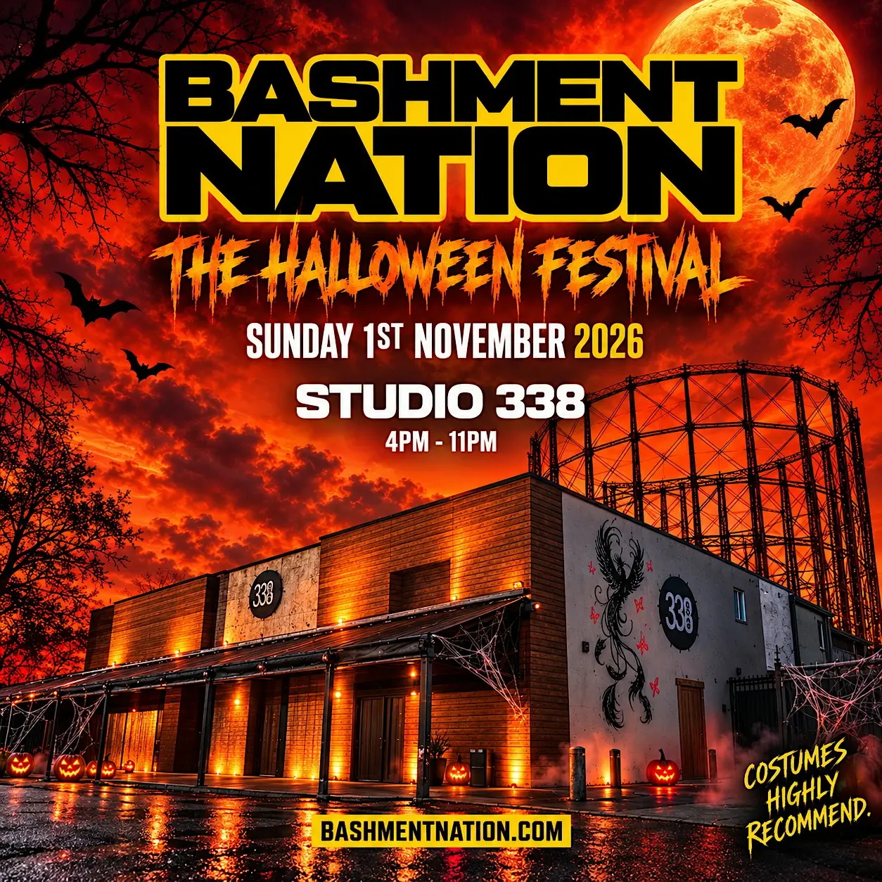 BASHMENT NATION - London’s Biggest Bashment Halloween Festival