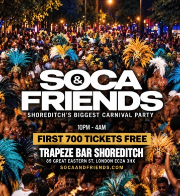 SOCA & FRIENDS - London's Wildest Soca Party