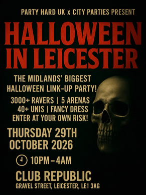 Halloween In Leicester - Nightmare in Gravel Street