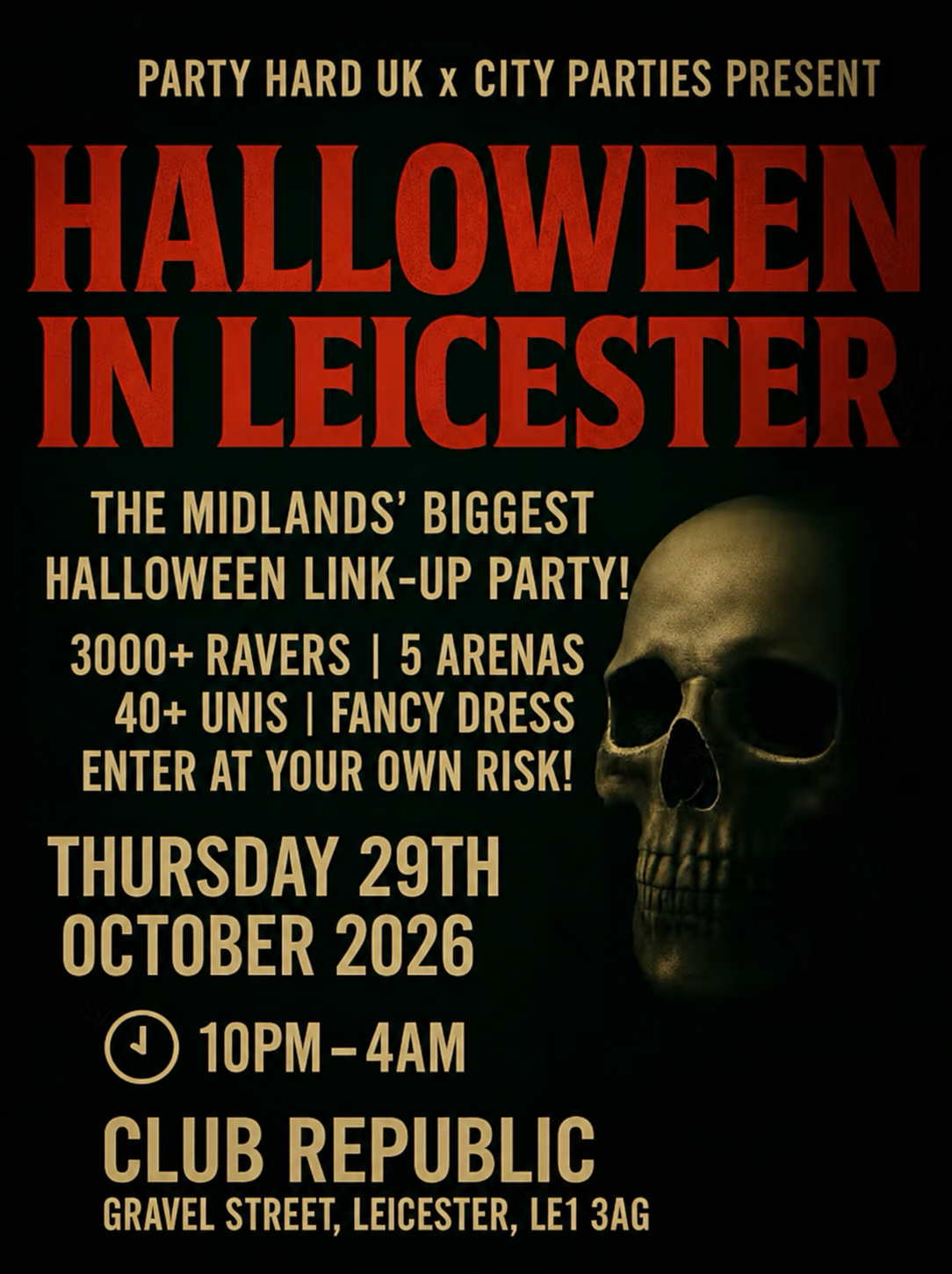 Halloween In Leicester - Nightmare in Gravel Street