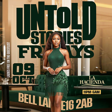 UNTOLD STORIES @ LA LOUNGE  (THIS FRIDAY)
