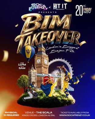 BIM TAKEOVER - London’s Biggest Bajan Fete