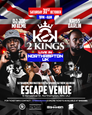 2 KINGS NORTHAMPTON (HALLOWEEN EDITION)