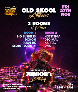 Made In 90s Presents Roof Top Experience & Old Skool Anthems 