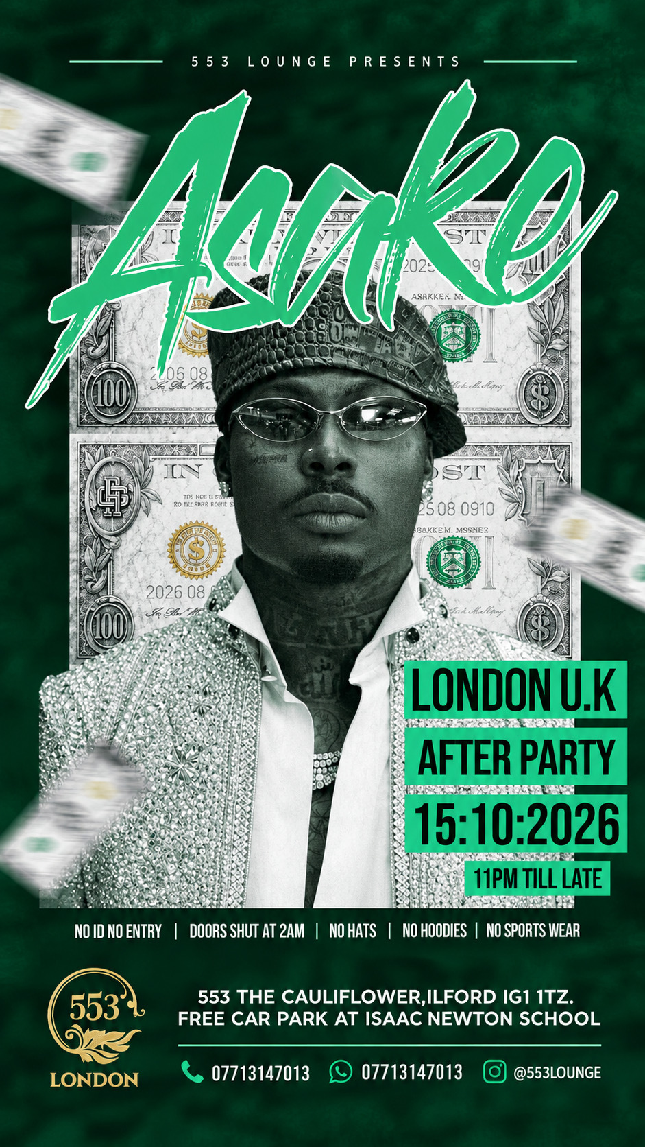 ASAKE CONCERT AFTER PARTY! 