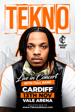 TEKNO LIVE IN CONCERT WITH FULL BAND