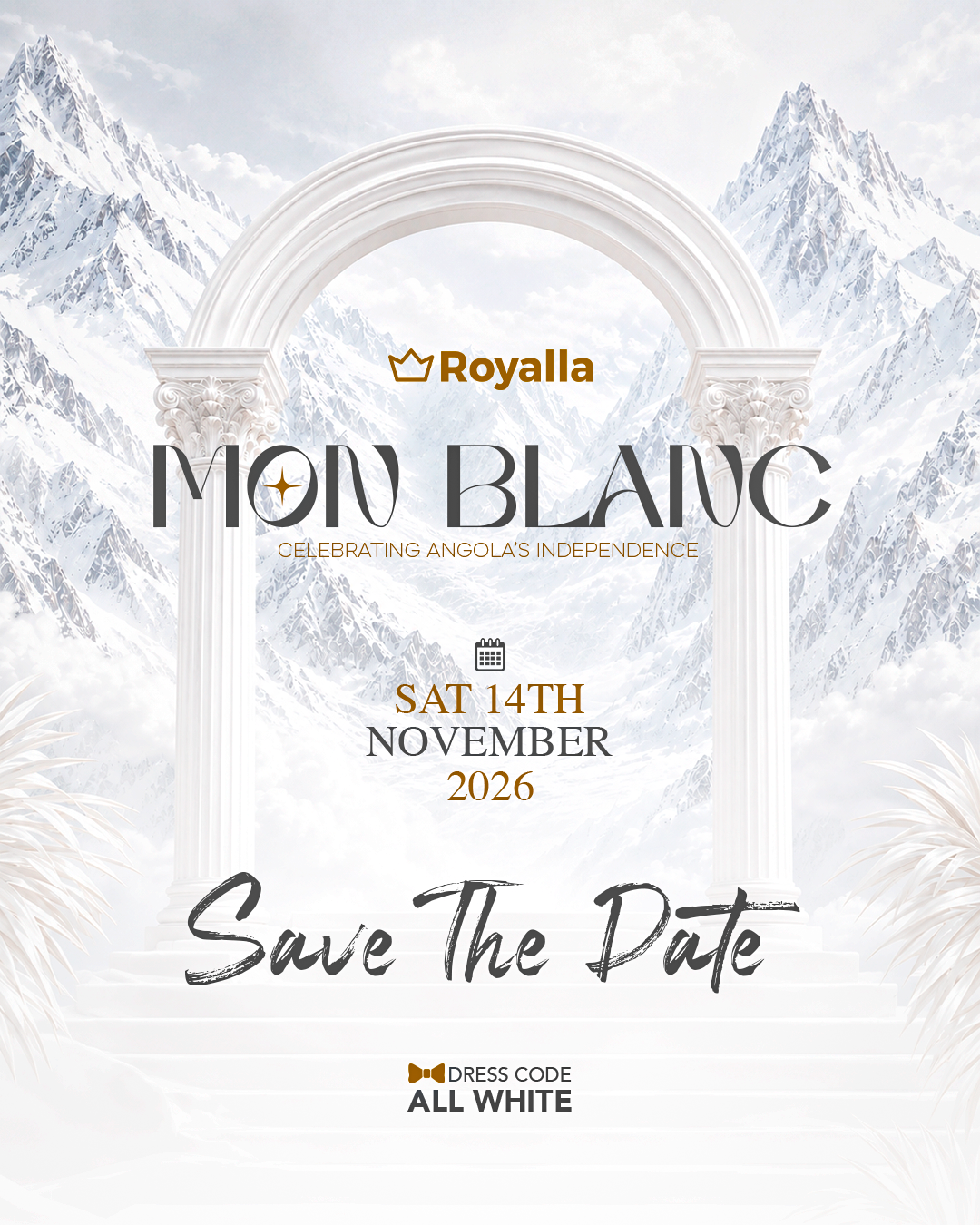ROYALLA presents "Mon Blanc" Celebrating Angola's Independence