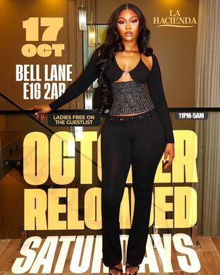 OCTOBER RELOADED SATURDAY OCT 17th @ LA HACIENDA                                                                                     