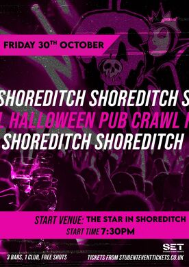 HALLOWEEN @ SHOREDITCH FRIDAY 30TH OCTOBER