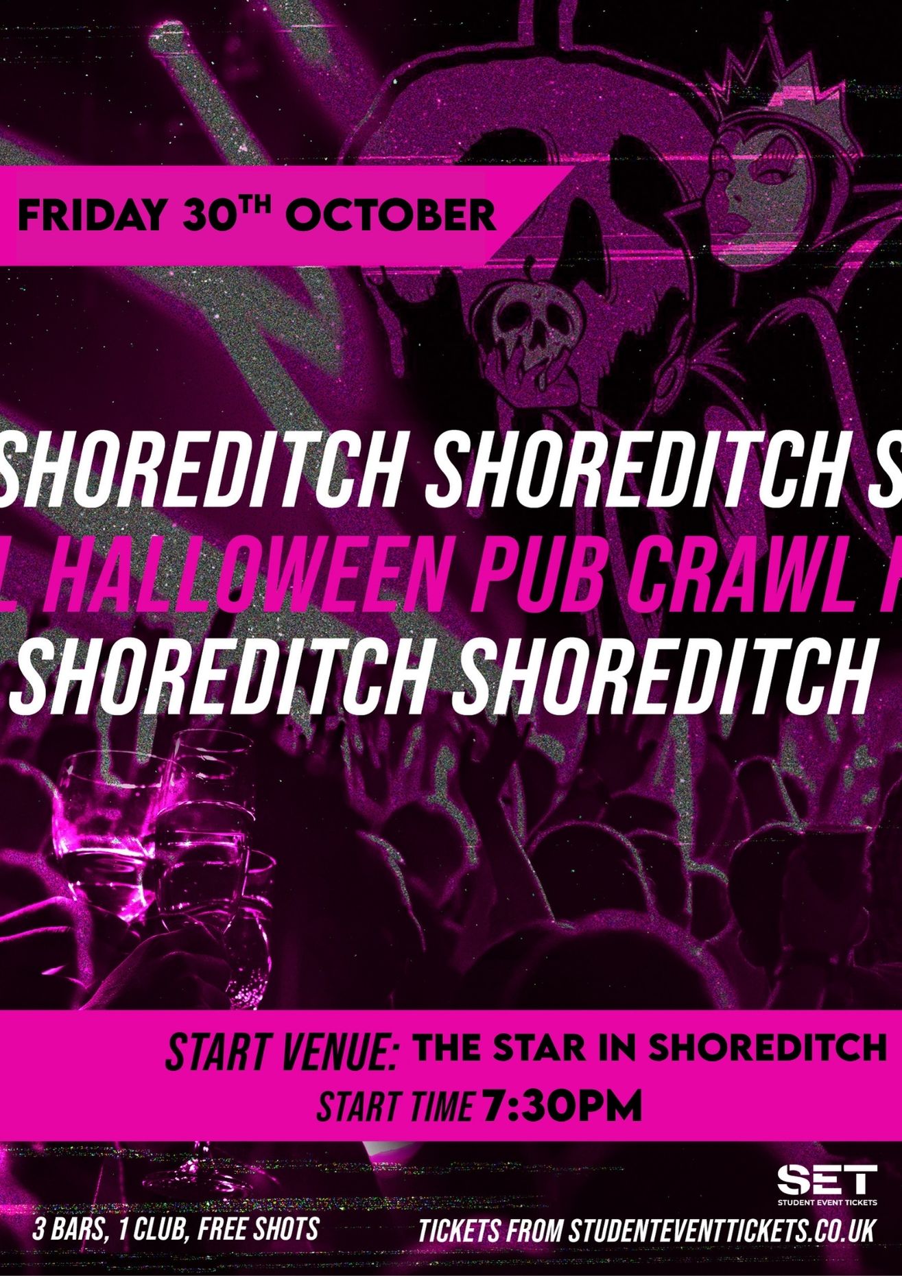 HALLOWEEN @ SHOREDITCH FRIDAY 30TH OCTOBER