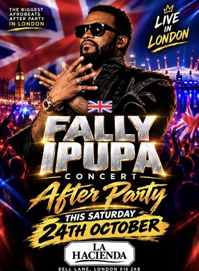  FALLY IPUPA CONCERT AFTER PARTY (SATURDAY)  @ LA LOUNGE  