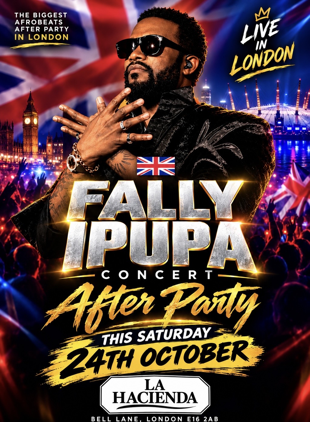  FALLY IPUPA CONCERT AFTER PARTY (SATURDAY)  @ LA LOUNGE  