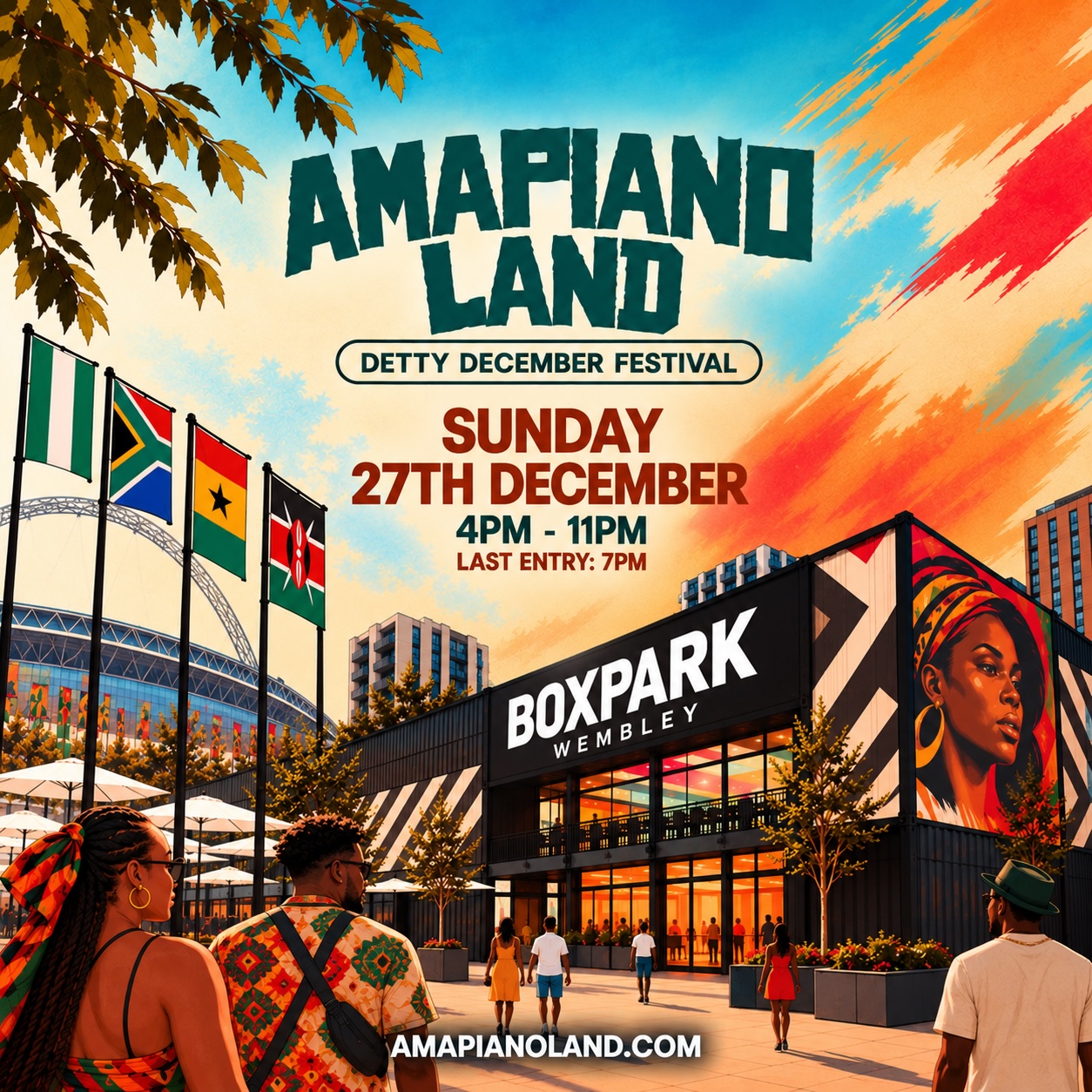 AMAPIANOLAND - DETTY DECEMBER FESTIVAL in LONDON