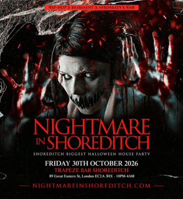 NIGHTMARE IN SHOREDITCH - London's Biggest HALLOWEEN Experience