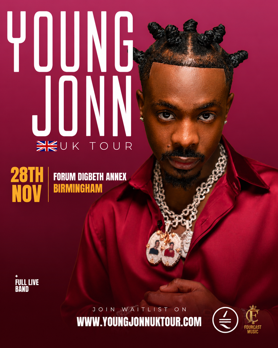 YOUNG JONN LIVE WITH FULL BAND