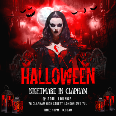 Halloween Party - Nightmare In Clapham 